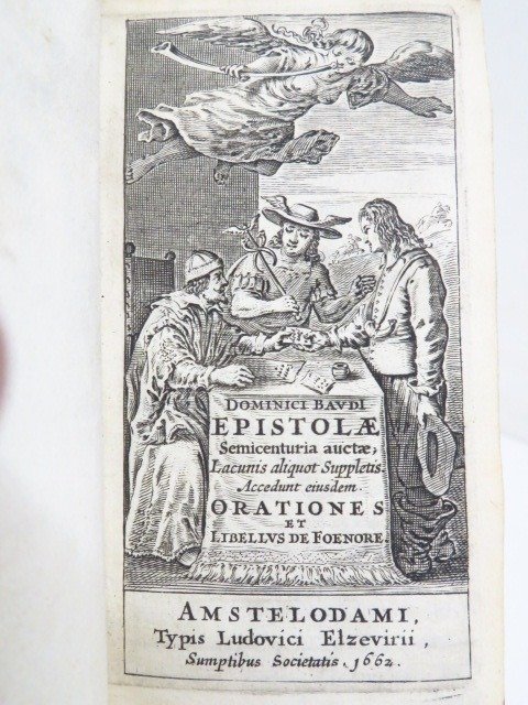 Dominici Baudi - Epistolae semicenturia auctae; lacunis aliquot suppletis... - 1662