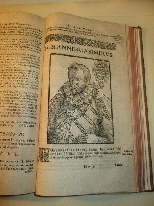 Georg Fabricius - Saxoniae illustratae. Libri novem [Bound with:] Saxoniae illustratae libri duo posteriores - 1606/1607