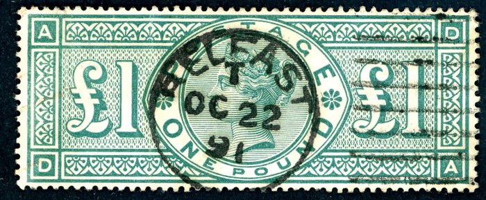 Vereinigtes Königreich 1891/1891 - Royalty & Head of States - Stanley Gibbons 212