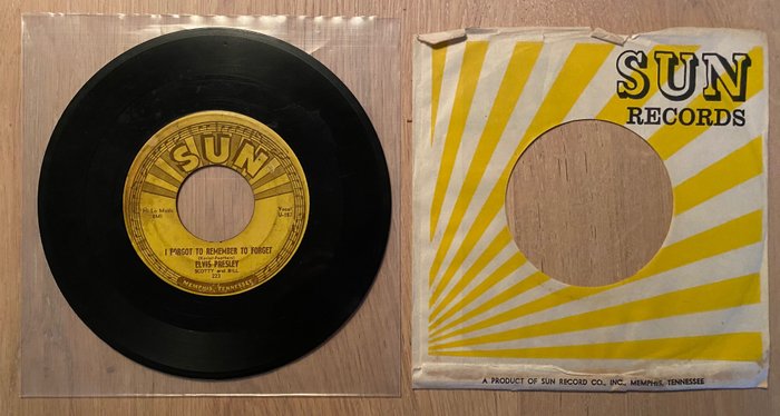 Elvis Presley - Mystery Train - 45 rpm Single - 1955/1955