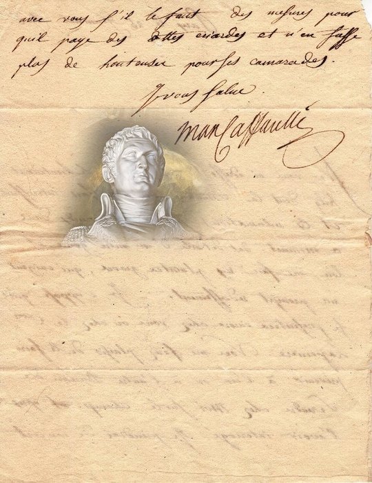 Louis Marie Maximilien de Caffarelli du Falga - Lettre Autographe Signée - 1798