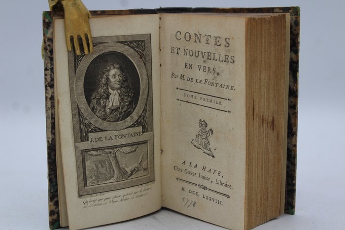 M. de la Fontaine - Contes et Nouvelles en Vers - 1778