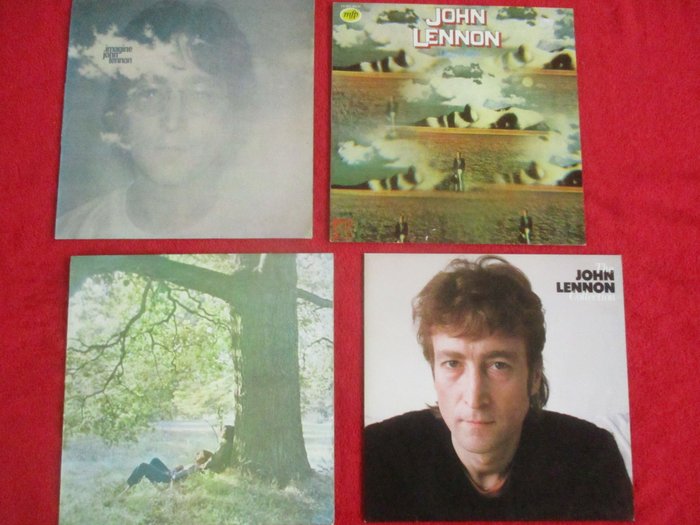 John Lennon, Yoko Ono - Imagine/ Mindgames/ John Lennon & Plastic Ono Band/ Lennon Collection - Multiple titles - LP Album - 1970/1982