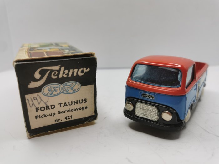 Tekno - 1:43 - Ford Taunus Pick-Up Services reff 421 - Im Originalkarton