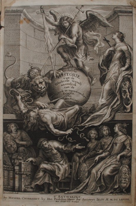 Cornelius Hazart - Kerckelycke Historie van de Gheheele Werelt - 1669