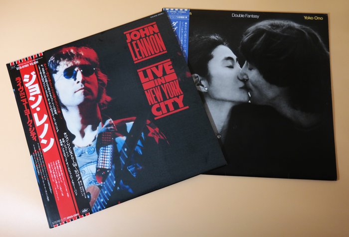 John Lennon - Live In New York City & Double Fantasy  Complete Collectors Japanese Releases - Multiple titles - LP album - 1986/1986