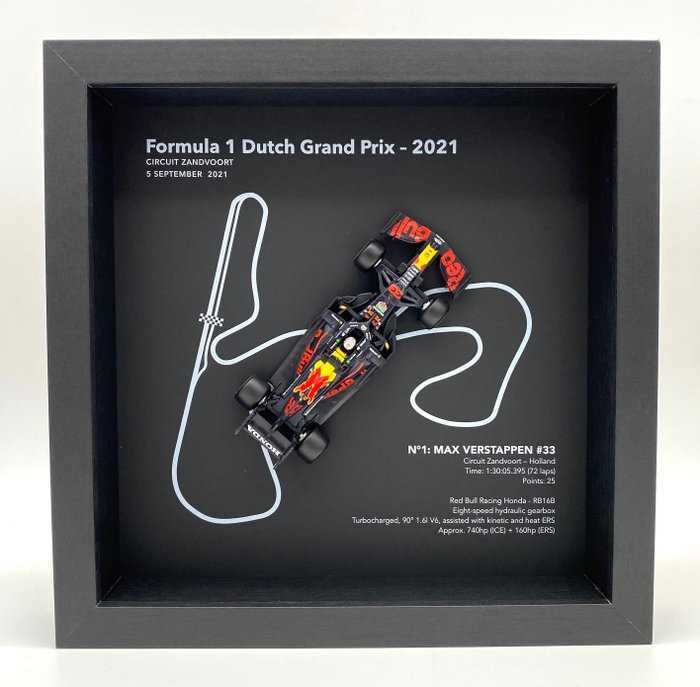 Artwork - Aston Martin - Max Verstappen -  F1 Dutch GP 2021 - Circuit Zandvoort Holland
