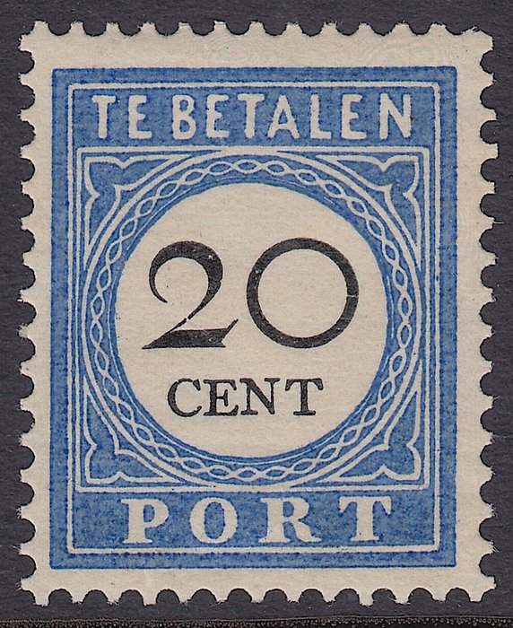 Nederland 1894 - Portzegel - NVPH P25