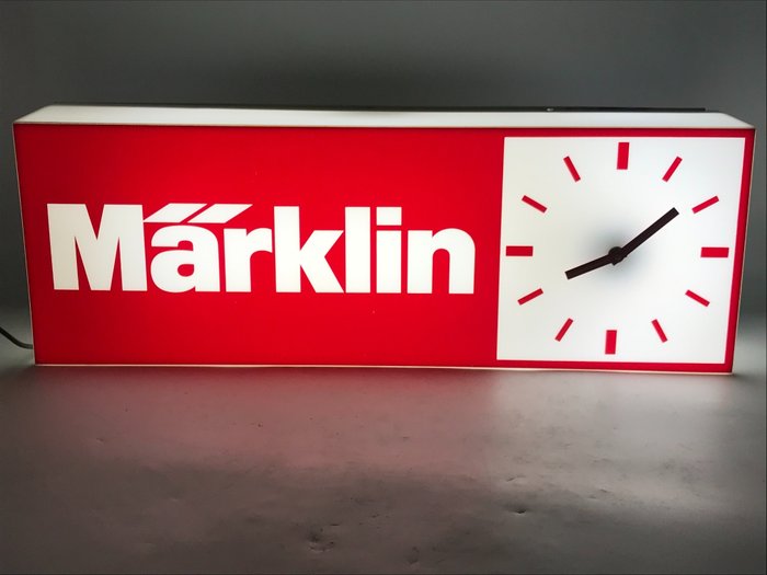 Märklin - Attachments - Light box with clock