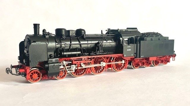 Fleischmann H0 - 4160 - Locomotive à vapeur avec wagon tender - P8, BR 38 (10-40) - DRG