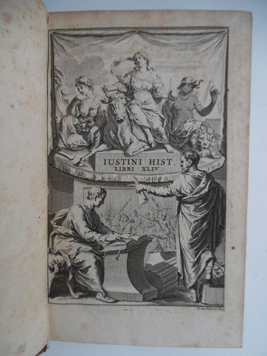 Marcus Junianus Justinus - Justini historiae Philippicae ex recensione Joannis Georgii Graevii cum ejusdem castigationibus - 1683
