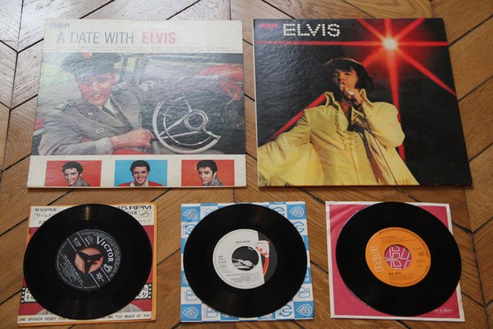 Elvis Presley - Set of Elvis Presley LP/EP's Japanese Release - Multiple titles - 7" EP, LP's - 1971/1971