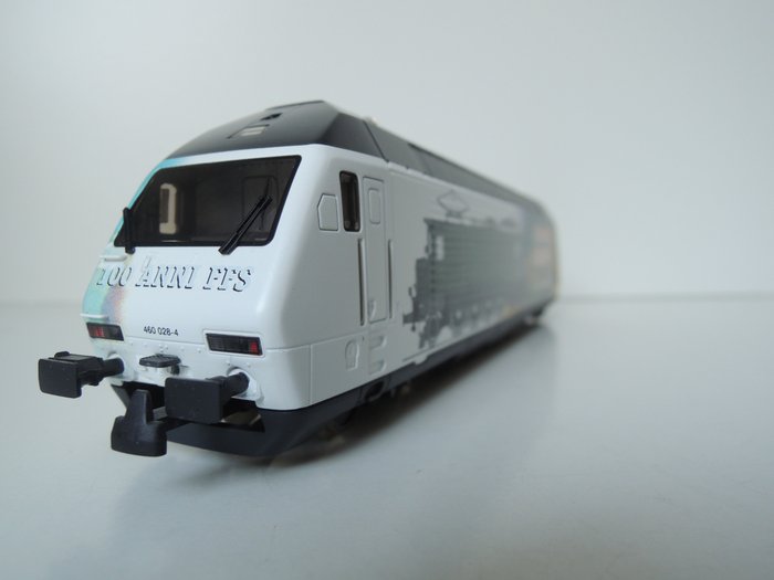 HAG H0 - 060 - Electric locomotive - Series 460 "100 Anni FFS" - SBB CFF FFS