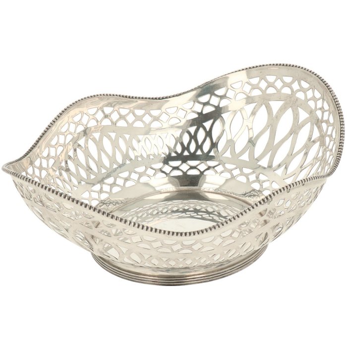 Bonbon basket, Large model Bonbon basket - .835 silver - J. Krins - Netherlands - 1962