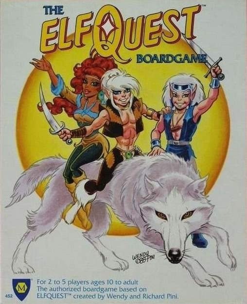 Elfquest - The boardgame - Ongebruikt - (1988)