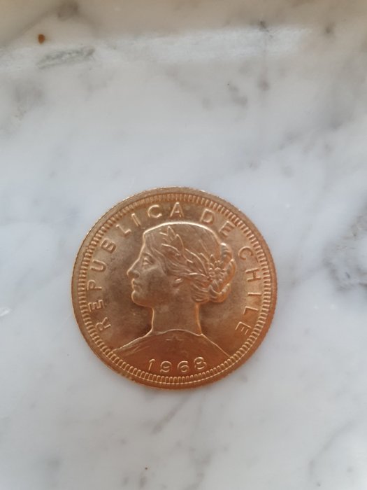 Chili. 100 Pesos 1968