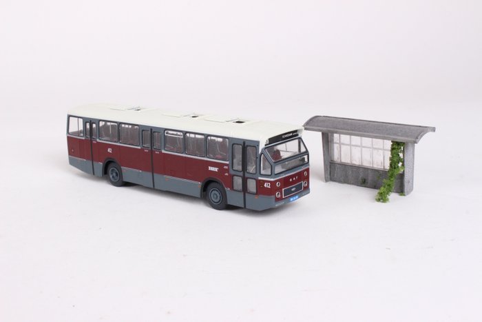 Artitec, Mastica H0 - Accessoires - Bus urbain RET, arrêts de bus et accessoires Era IV