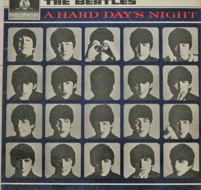 Beatles - A Hard Day's Night [1st U.K. Mono Pressing] - LP Album - 1964