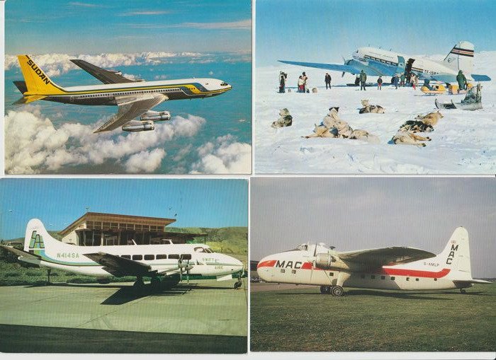 Luchtvaart - Ansichtkaarten (148) - 1960