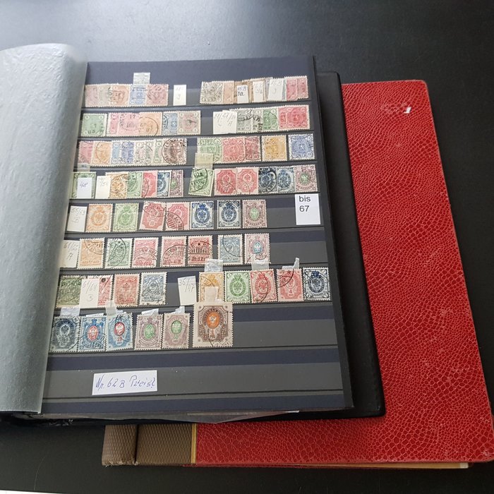 Finland 1870/2000 - Collection in two stock books