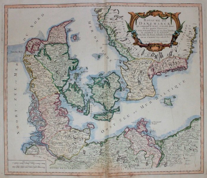 Danmark, x; Santini - Royaume de Danemarck (...) - 1761-1780