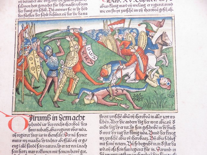 Biblia Germanica ou Die neunte deutsche Bibel - 1483