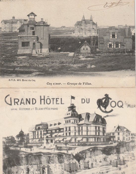 Belgien - Landschaft - De Haan-Coq sur mer - Belgische Küste - Postkarten (Sammlung von 216) - 1900-1950