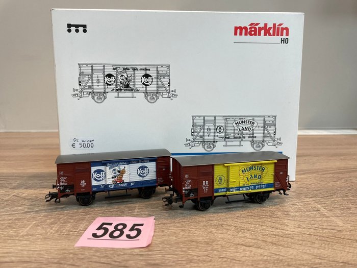 Märklin H0 - 48782 - Freight wagon set - 2-Piece Set - Advertising Wagons "Koff and Münsterland" - DB