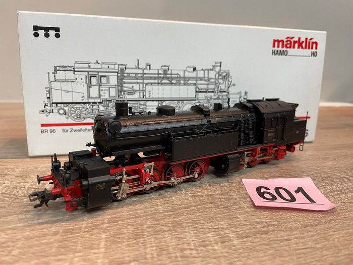 Märklin/Hamo H0 - 8396 - Dampflokomotive - DR - BR 96 - "Mallet" - MHI - DRG