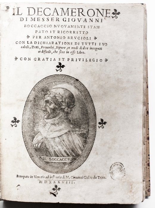 Giovanni Boccaccio - Decamerone - 1538