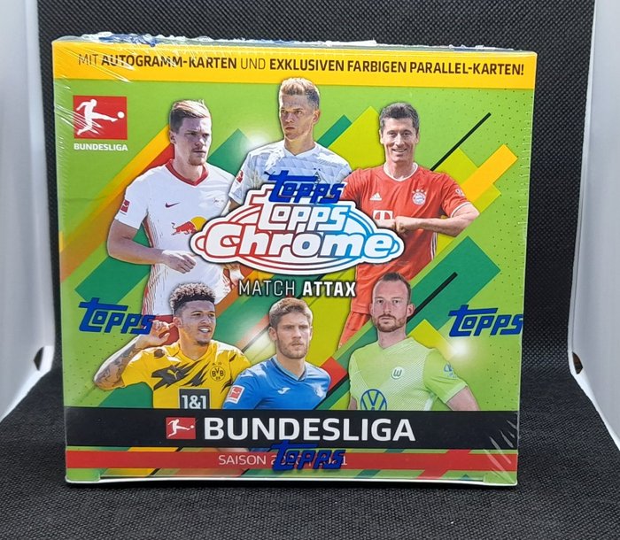2020/21 TOPPS Chrome Match Attax Bundesliga - Original sealed box - Find Haaland's auto!!!