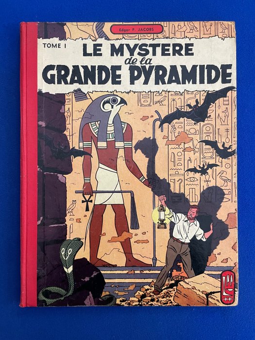 Blake & Mortimer T3 - Le Mystère de la Grande Pyramide 1 - C - Erstausgabe - (1954)