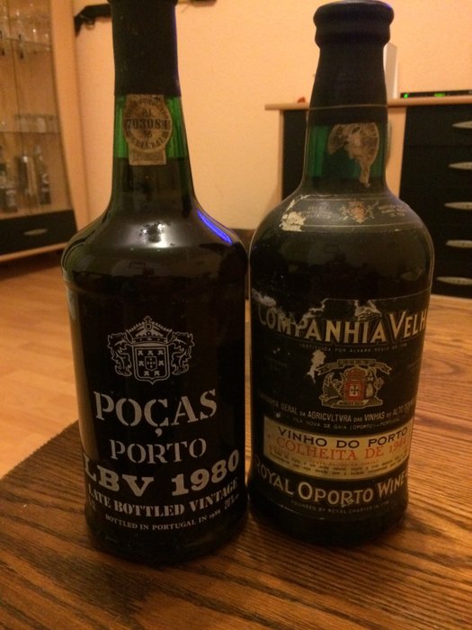 Port: 1944 Real Companhia Velha Colheita & 1980 Poças LBV - 2 Bottles (0.75L)