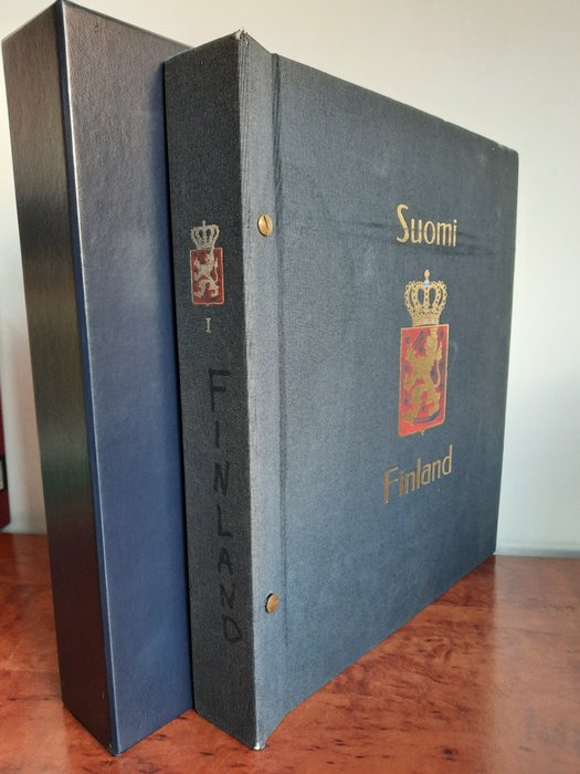Finland 1875/1993 - Advanced collection with many higher values in a DAVO album + slipcase - Michel