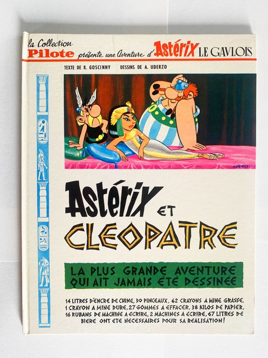 Astérix T6 - Astérix et Cléopâtre - C - Erstausgabe - (1965)