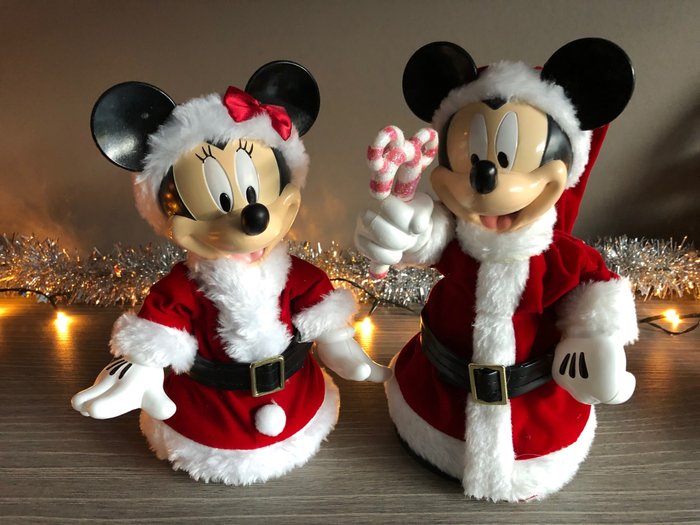 Disney - Kerstboomtopper - Minnie & Mickey Mouse