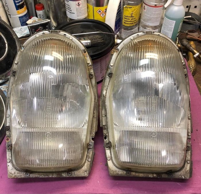 Lampe - MERCEDES headlights  W108 109 110 111 220 250 280 - Mercedes-Benz - 1960-1970
