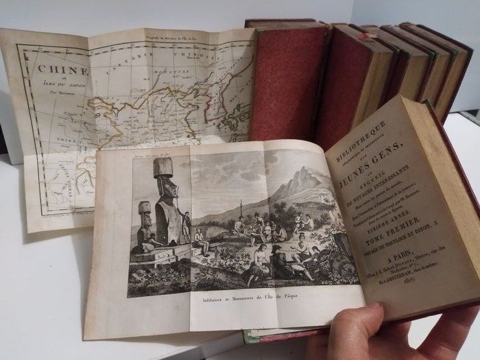 Joachim Heinrich Campe - Recueil de voyages intéressants, dans toutes les parties du monde... - 1807