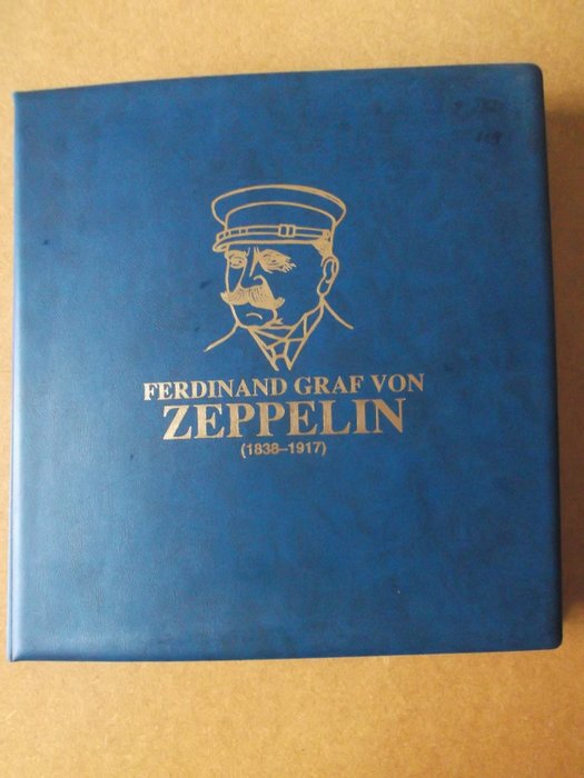 Collection de motifs Ferdinand Graf von Zeppelin - Hermann E. Sieger issue Ferdinand Graf von Zeppelin 1838 - 1917