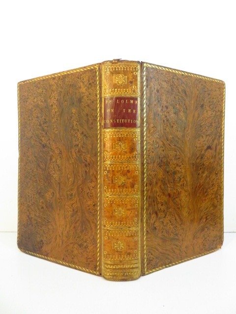 Jean Louis de Lolme - The constitution of England - 1796