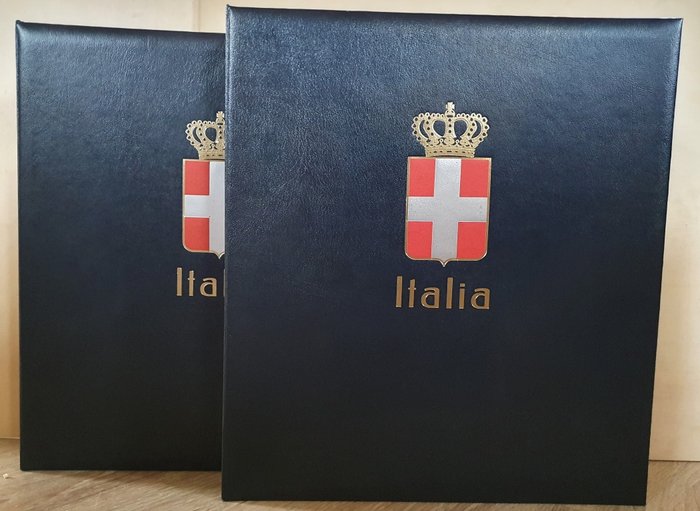 Italy 1944/1992 - Collection in two DAVO LX albums