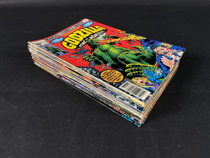 Godzilla, king of the monsters Vol. 1 #1/24 - Complete Series - Agrafé - EO - (1977/1979)