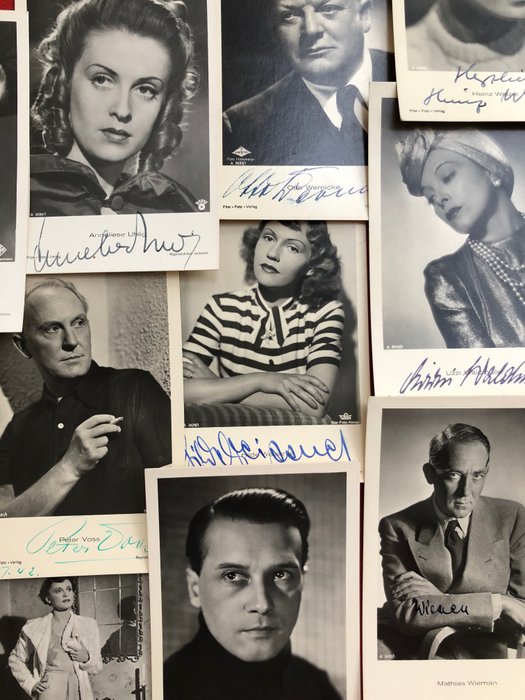 Germany - movie stars mostly signed - Postcards (92) - 1930