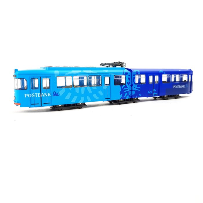 Lima H0 - 208614 - Train unit - Düwag tram 'Postbank' - GVB
