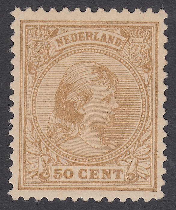Netherlands 1891 - Princess Wilhelmina - NVPH 43