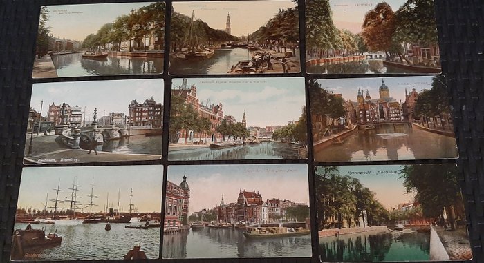 Netherlands - Amsterdam - Postcards (Collection of 80) - 1900-1955