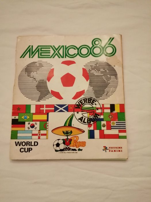 Panini - World Cup Mexico 86 - Album complet