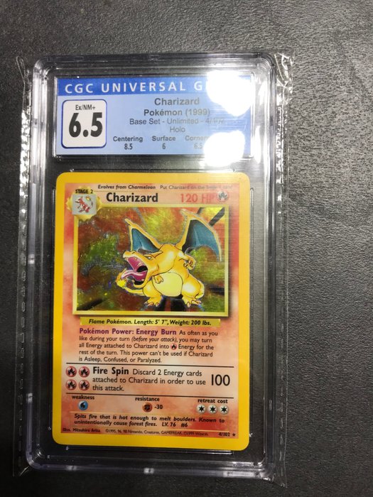 The Pokémon Company - Graded Card Charizard base