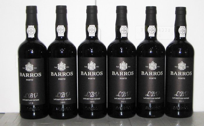 2015 Barros Late Bottled Vintage Port - 6 Bottles (0.75L)