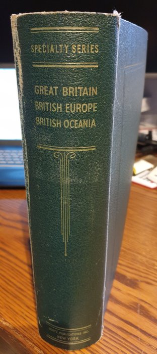 British Commonwealth 1850/1940 - Nice old Scott album - Great Britain - British Europe - British Oceania - album sold as is !